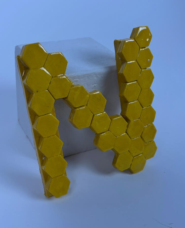 2024, ceramic, glaze, 6x6.5x1.5